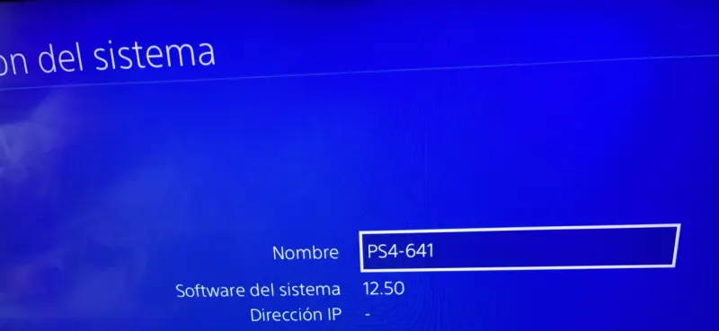 PlayStation 4 desbloqueable versión 12.50 - 5