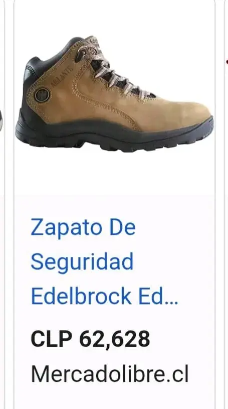 Botas de seguridad Edelbrock nuevas - 5