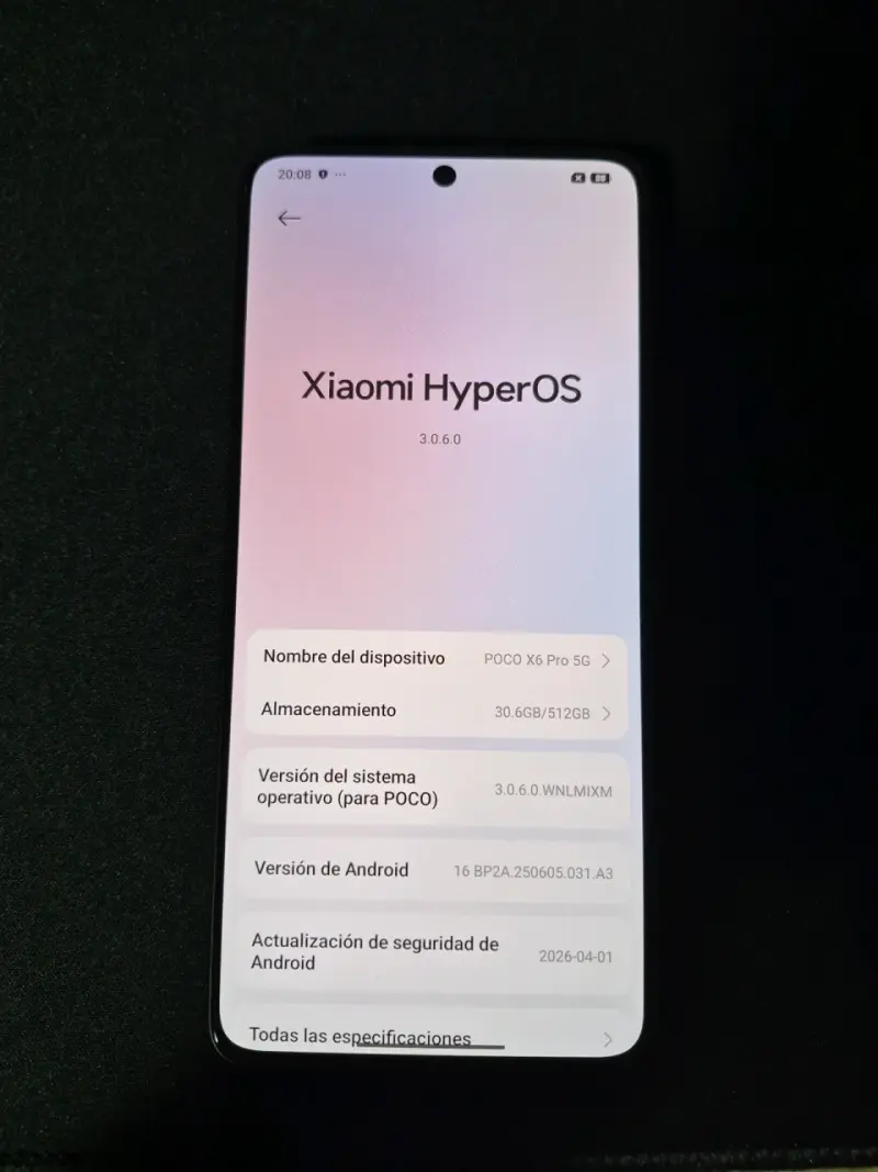 POCO X6 Pro 5G 12GB RAM / 512GB – Como nuevo - 4