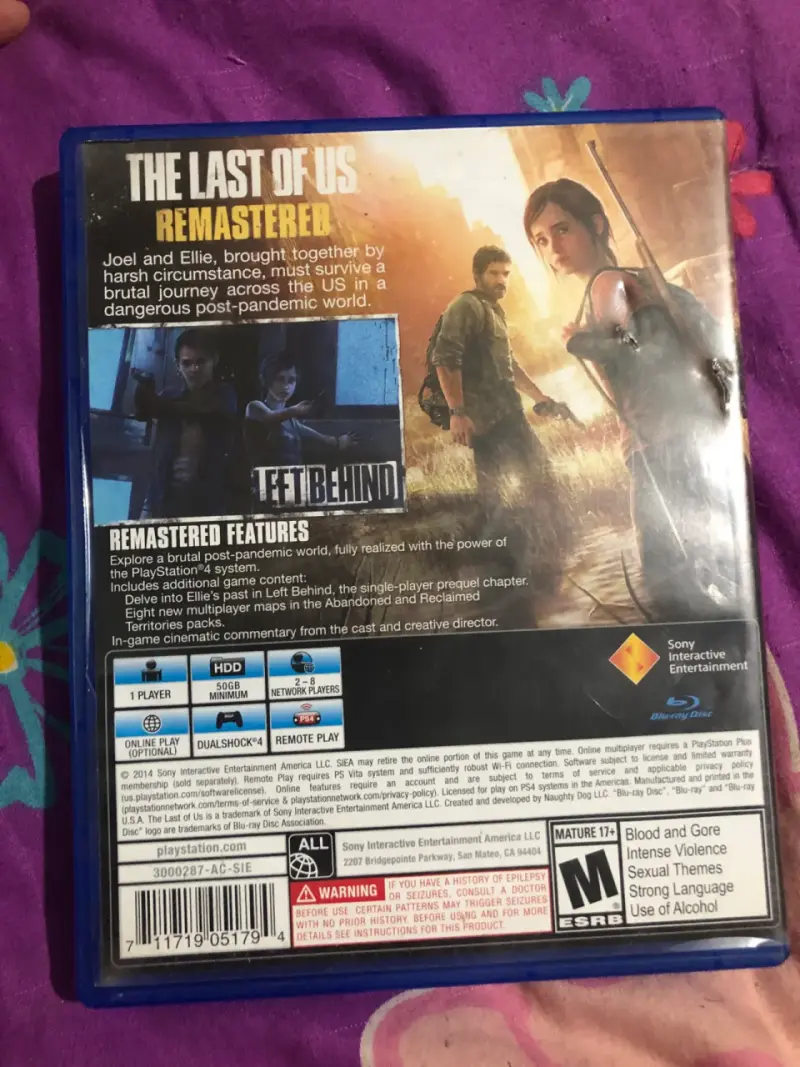 The Last of Us Remastered PS4 - 3