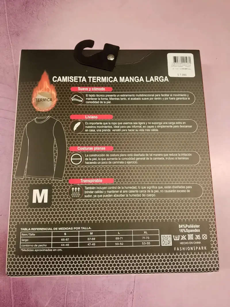 Pack Primera Capa - Polera Térmica (M-L-XL) - 3
