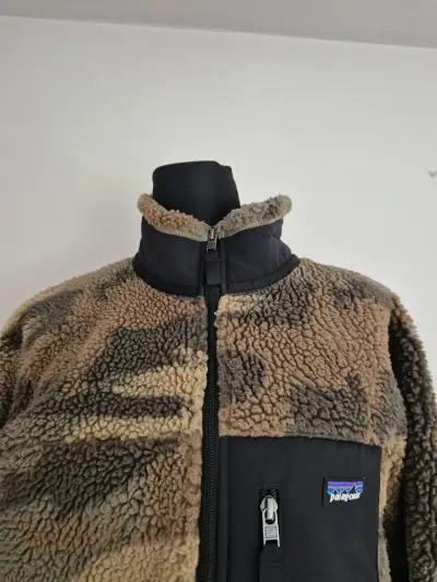 Abrigo polar camuflado con cremallera - miniatura 2