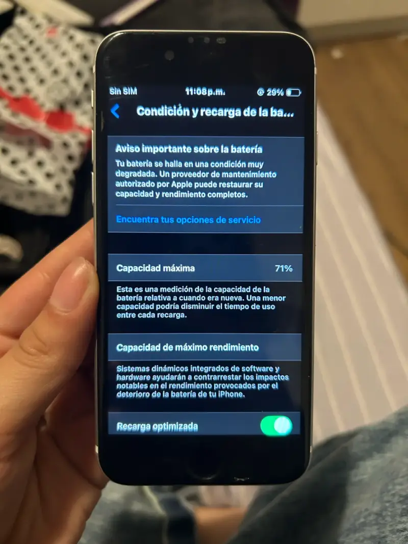iPhone SE 2020 64gb blanco - 2