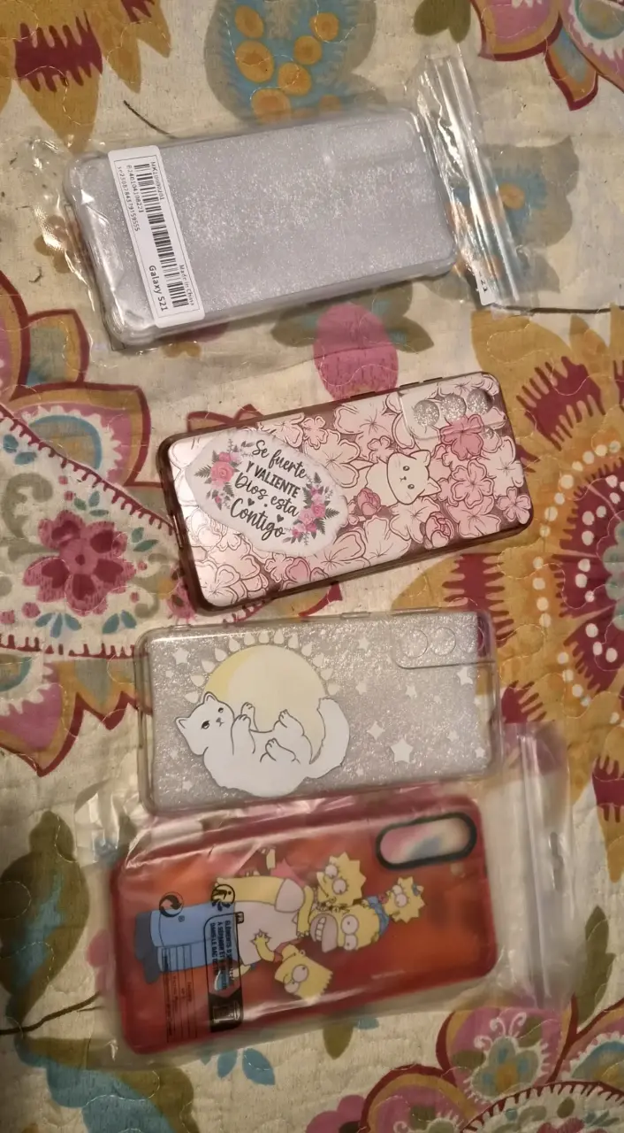 Fundas de silicona para Galaxy S21+ celular  S21 - 1