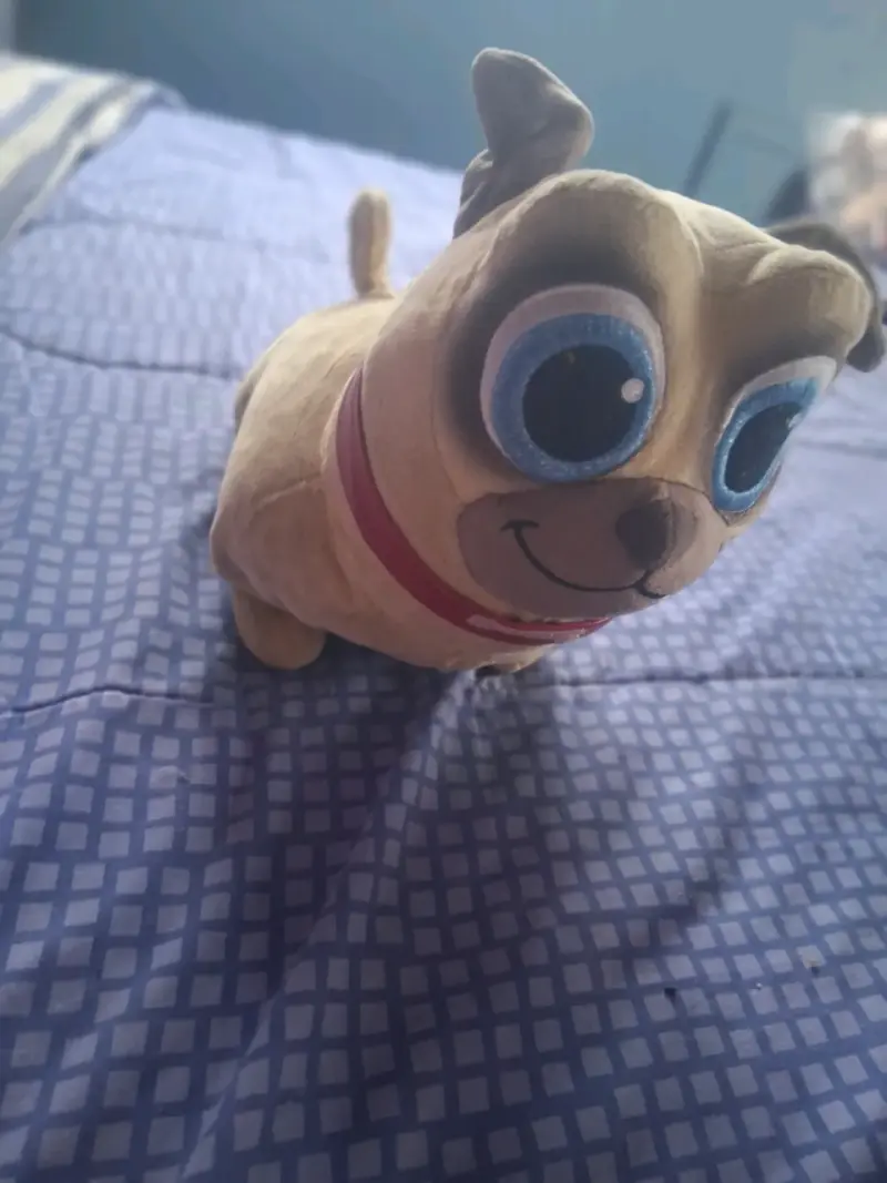 Peluche perro con ojos grandes - 2
