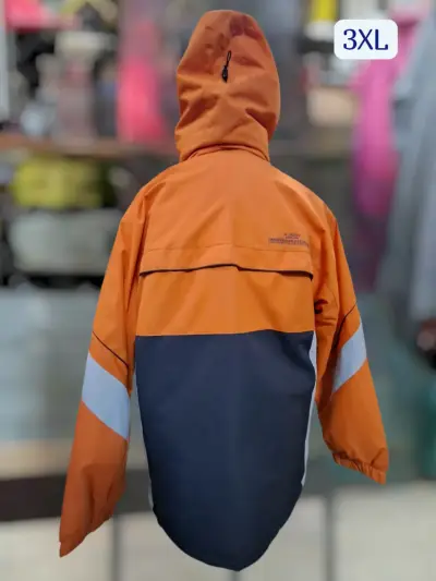 Parka naranja con capucha - miniatura 2