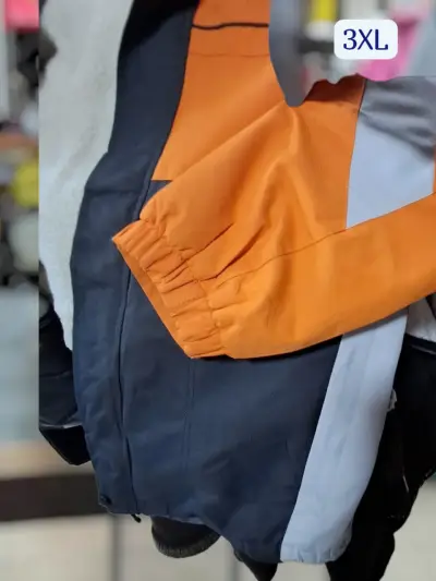 Parka naranja con capucha - miniatura 6