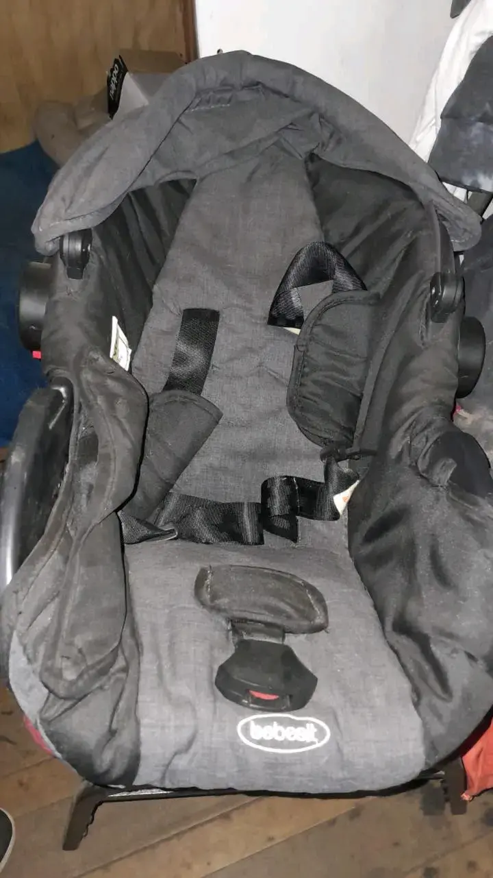 Coche y sillade bebé gris oscuro - 2