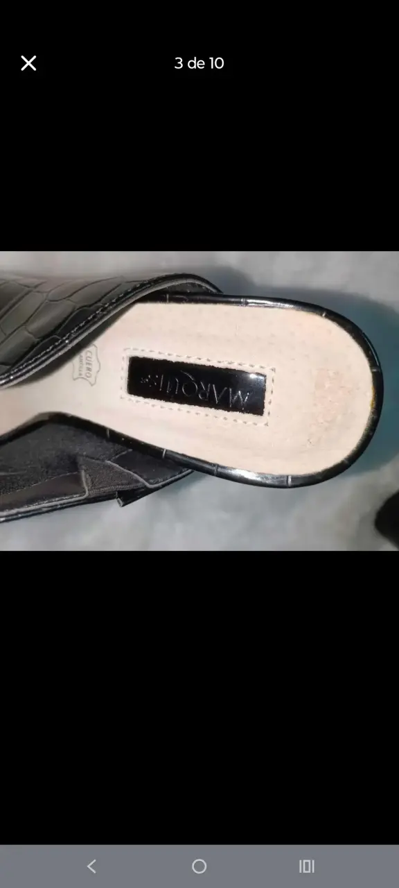 Tacones negros de charol - 3