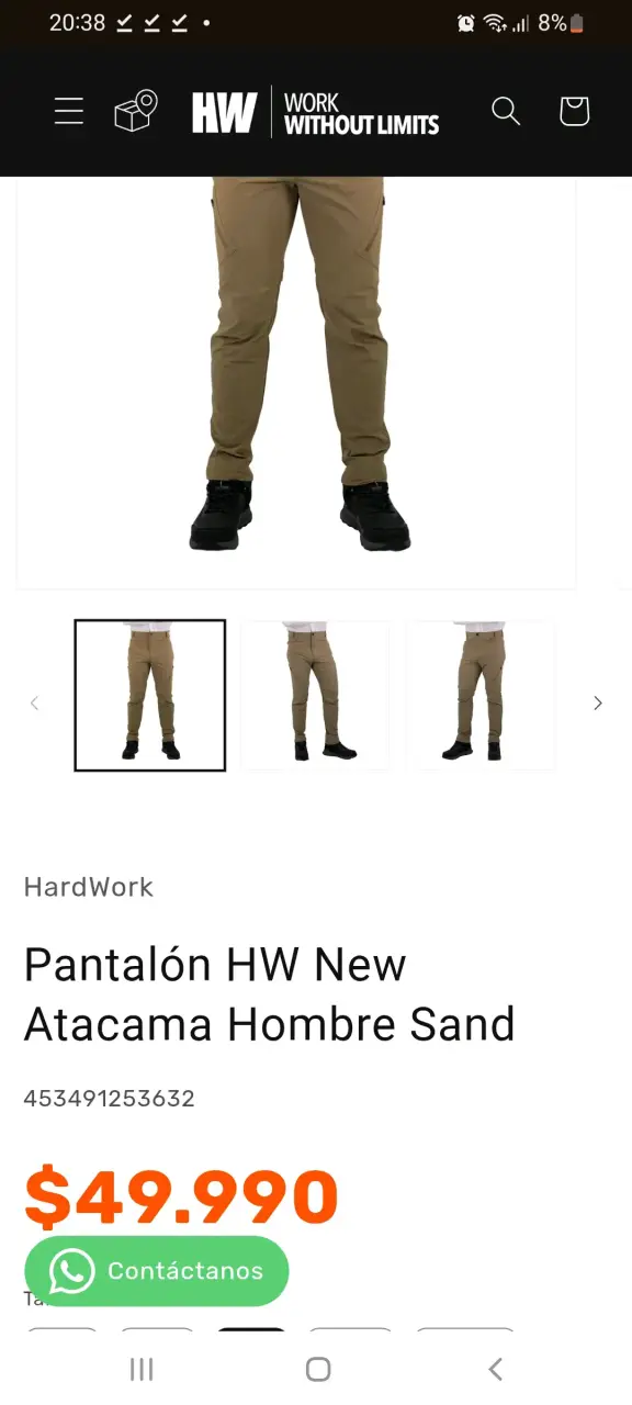 Pantalón Acacio Ripstop Hombre - 3