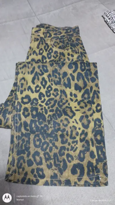 Pantalones estampado animal - miniatura 1