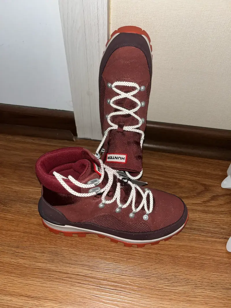 Botas outdoor Hunter burdeos - 2