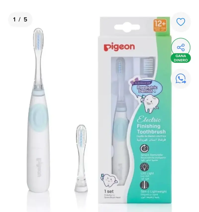 Cepillo de dientes eléctrico Pigeon