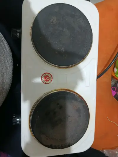 Cocina eléctrica doble usada - miniatura 1