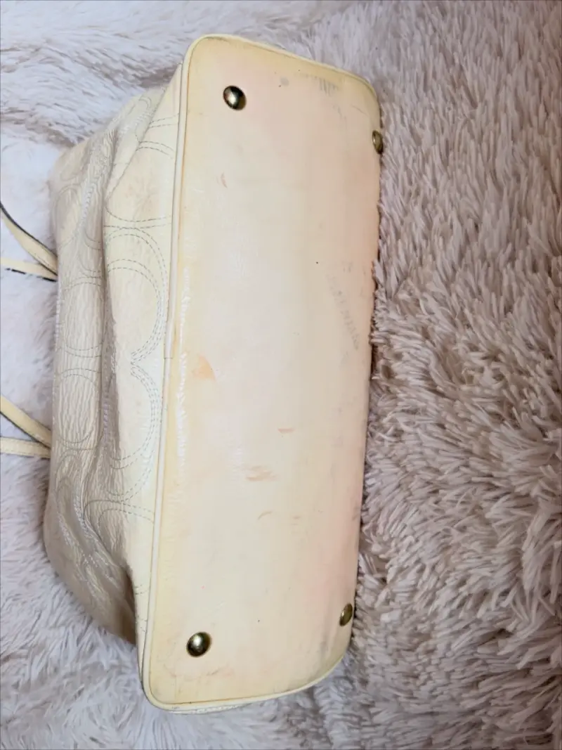 Coach vintage original en charol - 4