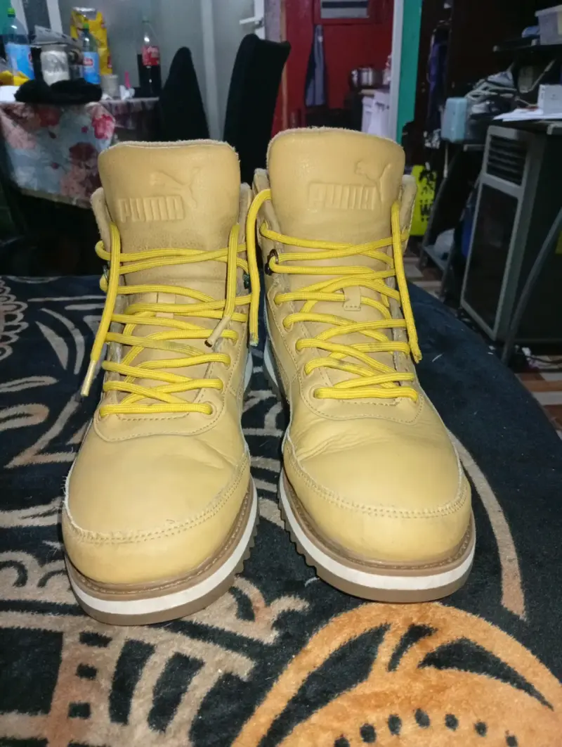 Botas amarillas Puma