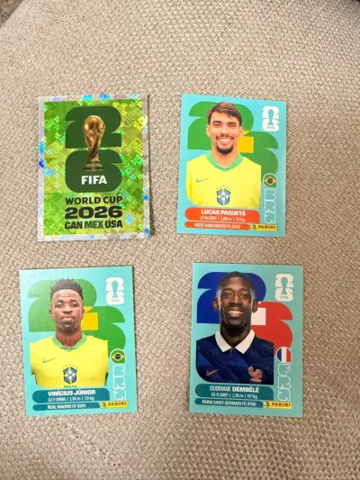 Set de figuritas Panini Mundial 2026 - miniatura 1