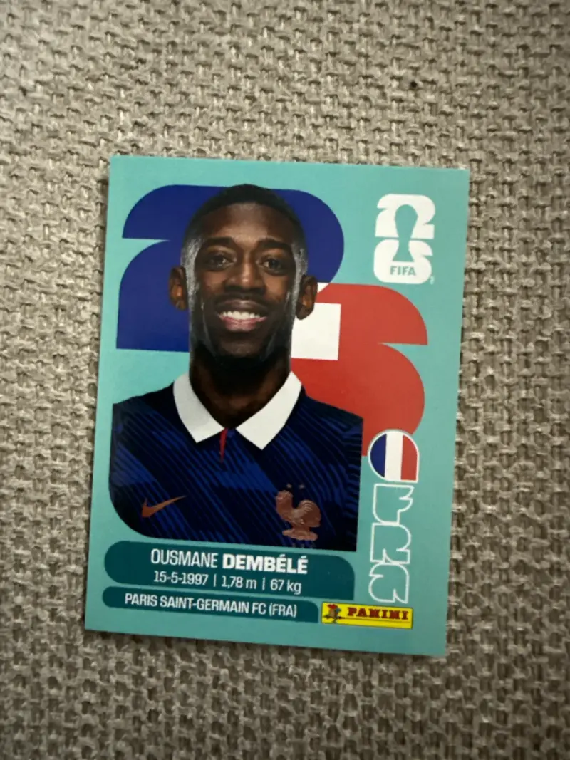 Set de figuritas Panini Mundial 2026 - 2