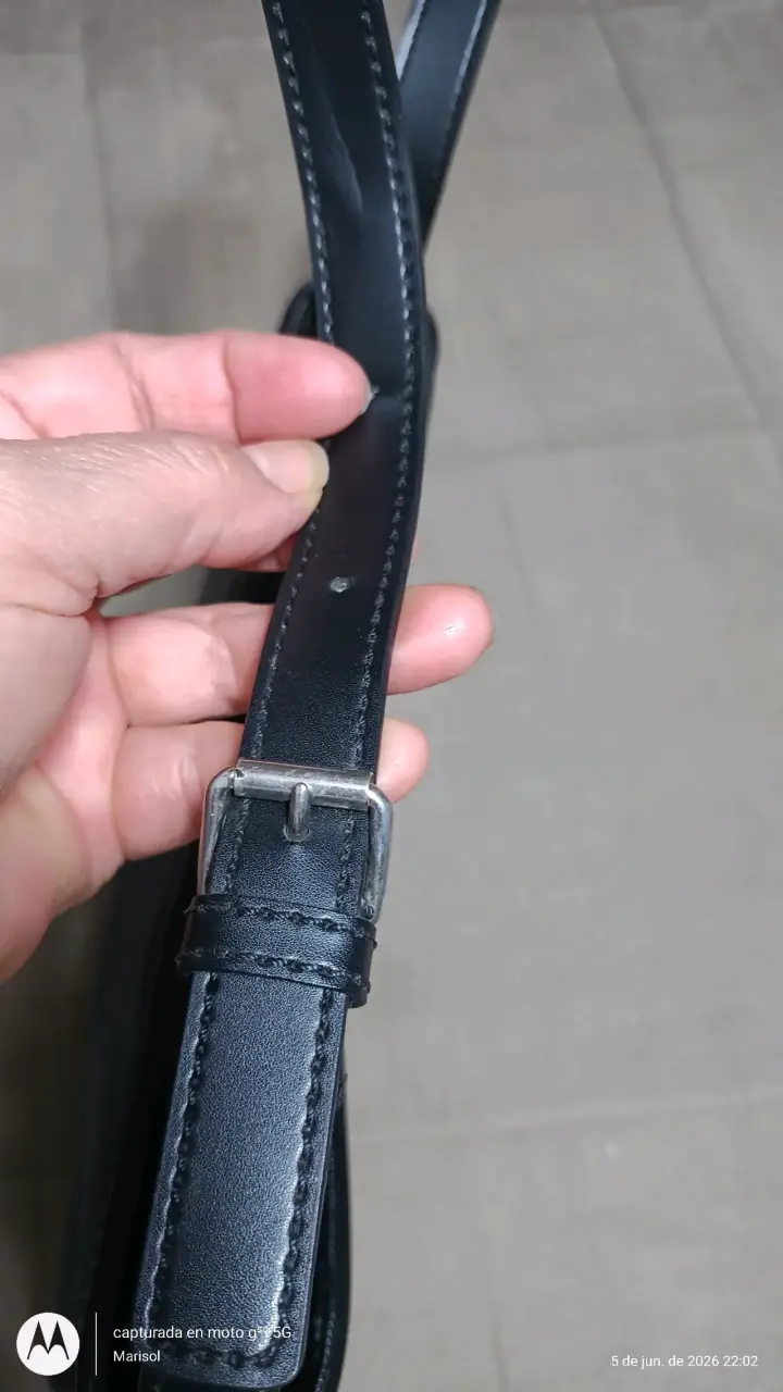 Cartera negra Tommy Hilfiger - 6