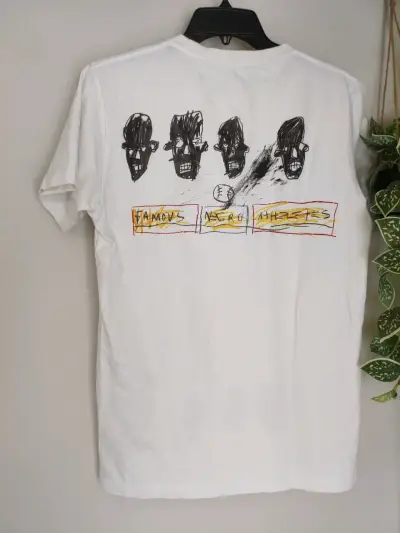 Polera Off-White original Jean Michel Basquiat - miniatura 1