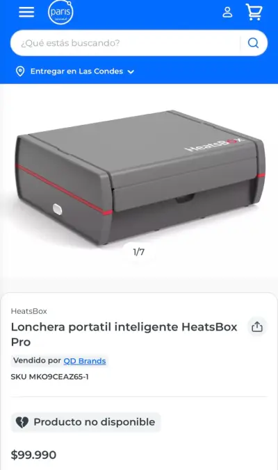 Lonchera Portátil HeatsBox Pro - miniatura 1