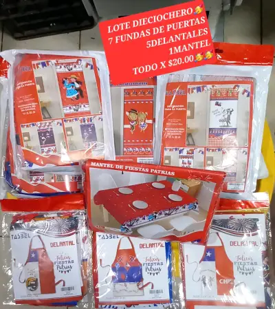 Lote decoración fiestas patrias - miniatura 1