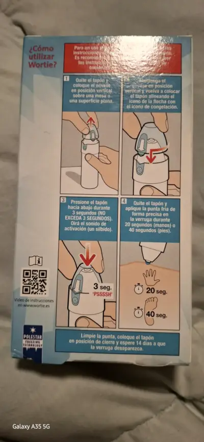 Aplicador de eliminación de verrugas - miniatura 1