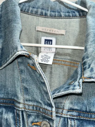 Chaqueta de mezclilla azul - miniatura 4