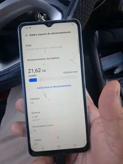 Se vende celular Vivo Y27 128gb 6 de ram liberado - miniatura 1