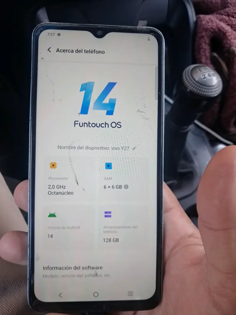 Se vende celular Vivo Y27 128gb 6 de ram liberado - 2