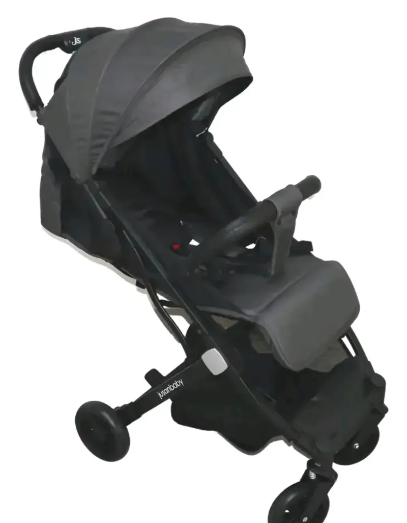 Coche de bebé plegable negro NUEVO - 3
