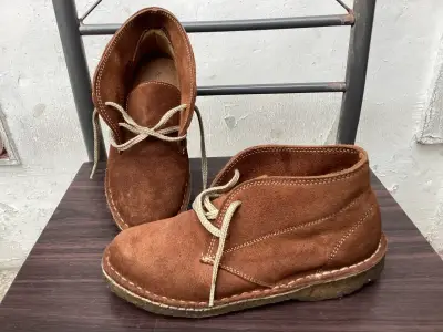 Botines de gamuza marrón - miniatura 3
