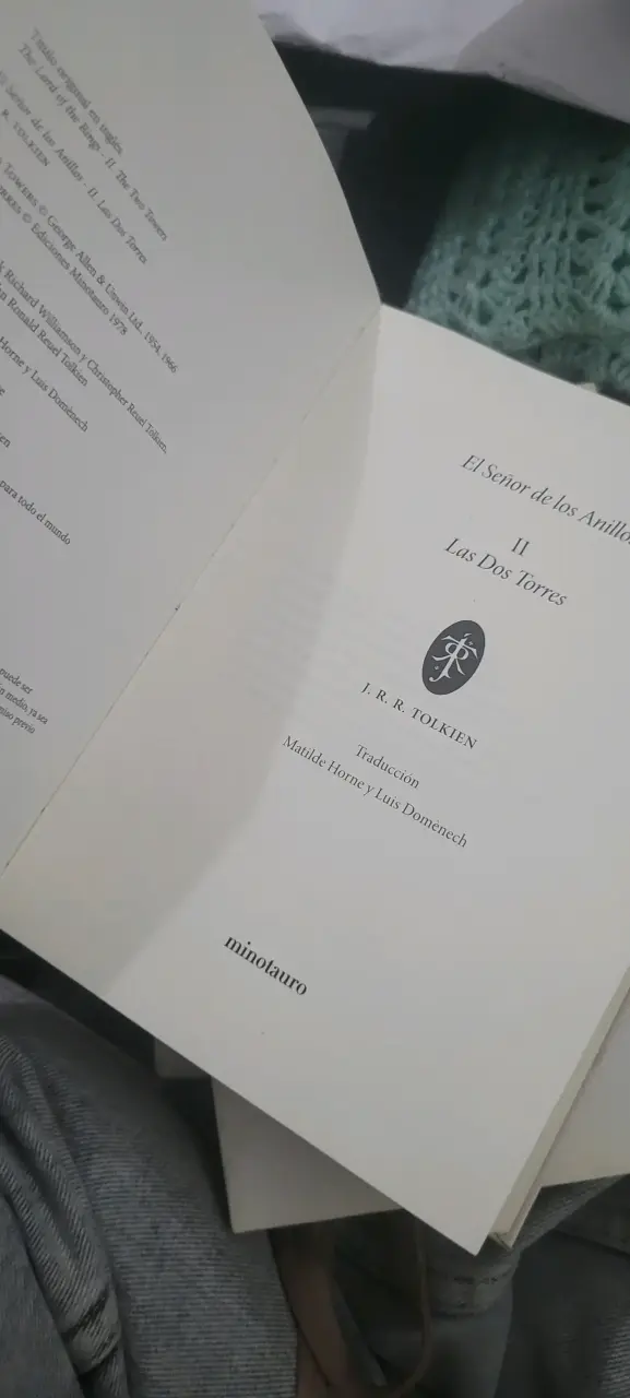 Libro El Señor de los Anillos - 4