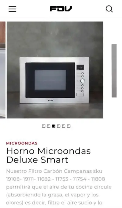 Horno microondas FDV Deluxe - miniatura 1