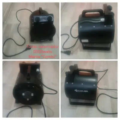 Calefactor turbo eléctrico portátil Combi - miniatura 5