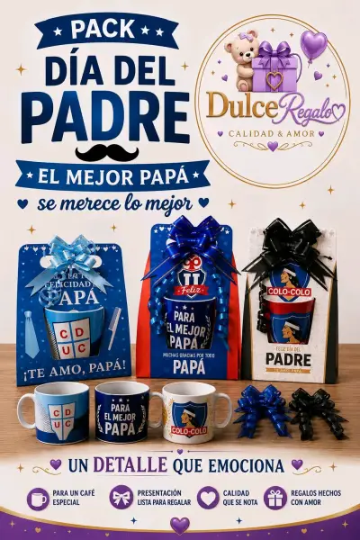 Pack de tazas Día del Padre - miniatura 1