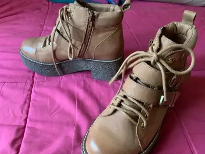 Botines de cuero Foster talla 37 nuevo - miniatura 1