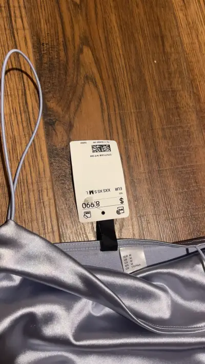 Vestido de satin H&M nuevo - miniatura 3