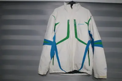 Chaqueta Columbia deportiva blanca - miniatura 2