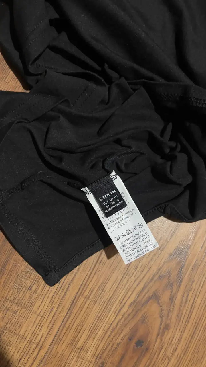 Vestido negro ajustado SHEIN - 3
