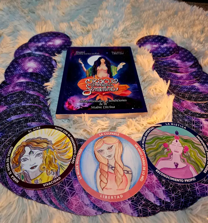 Juego de cartas Oráculo de la Energía Femenina - 1