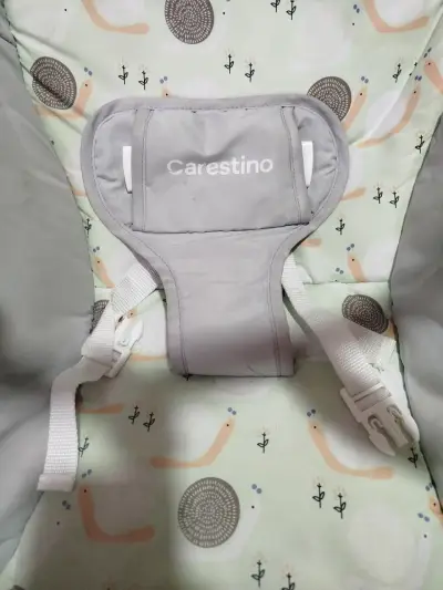 Silla mecedora para bebé gris - miniatura 6