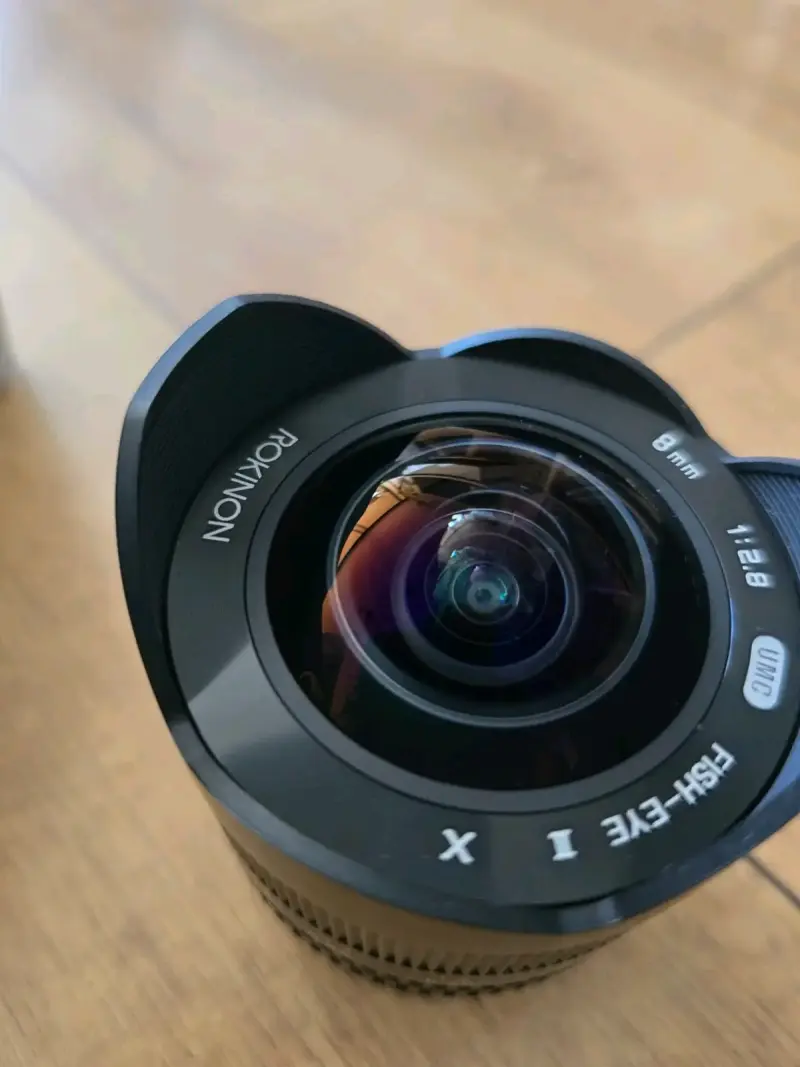Lente ojo de pez Rokinon 8mm - 2