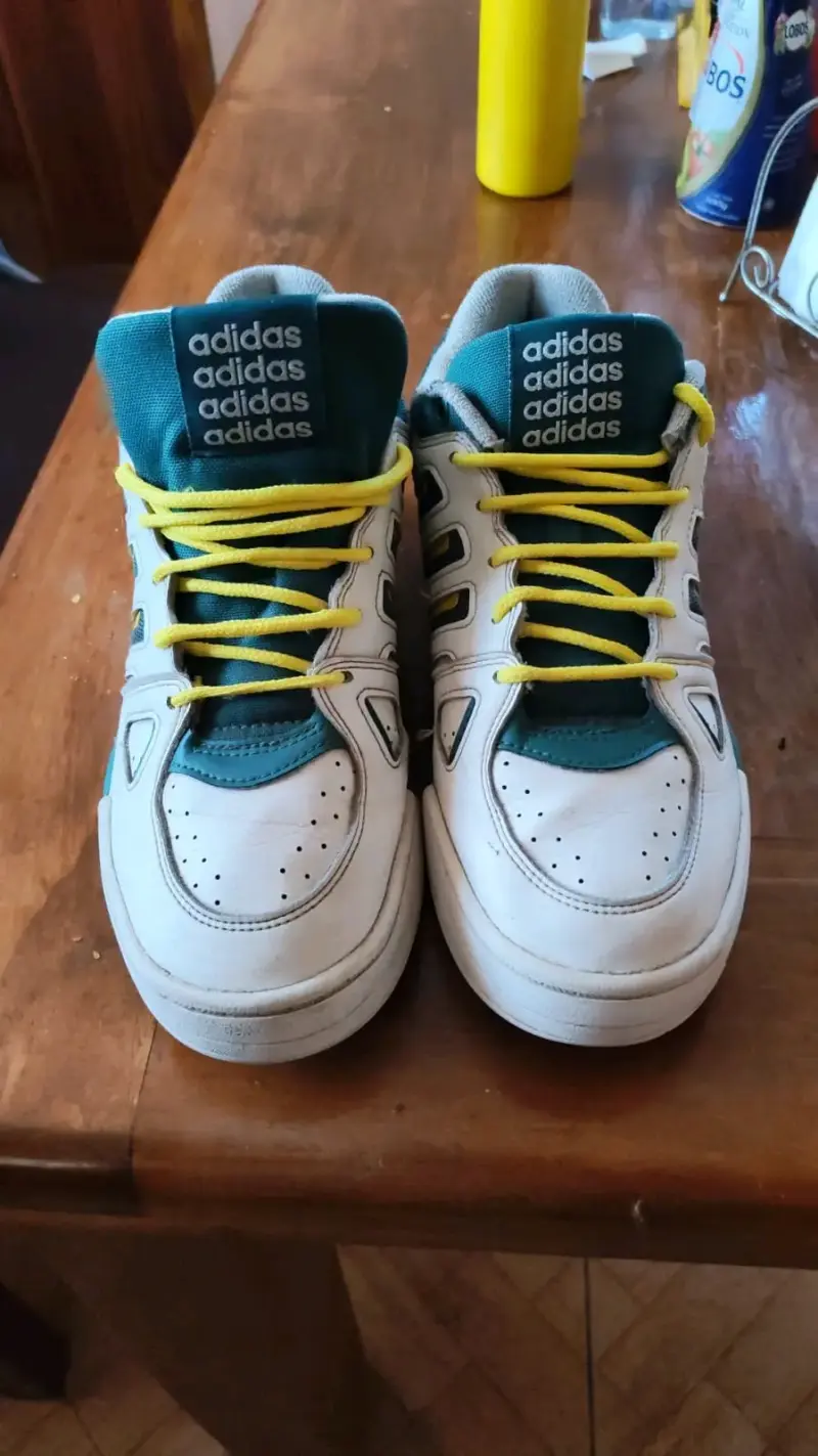 Zapatillas deportivas blancas Adidas de segunda MN - 3