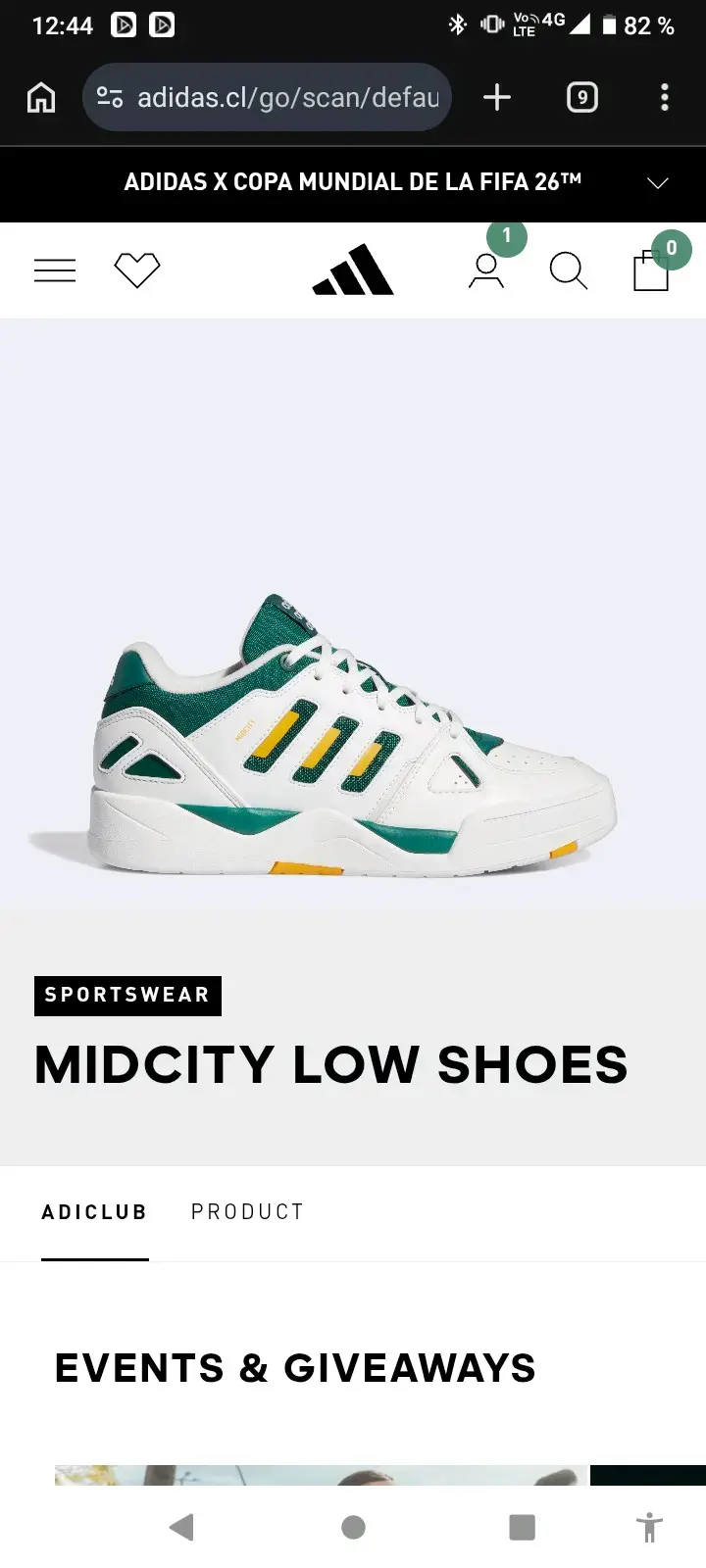 Zapatillas deportivas blancas Adidas de segunda MN - 6