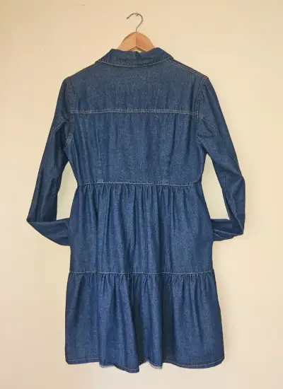Vestido denim casual - miniatura 2