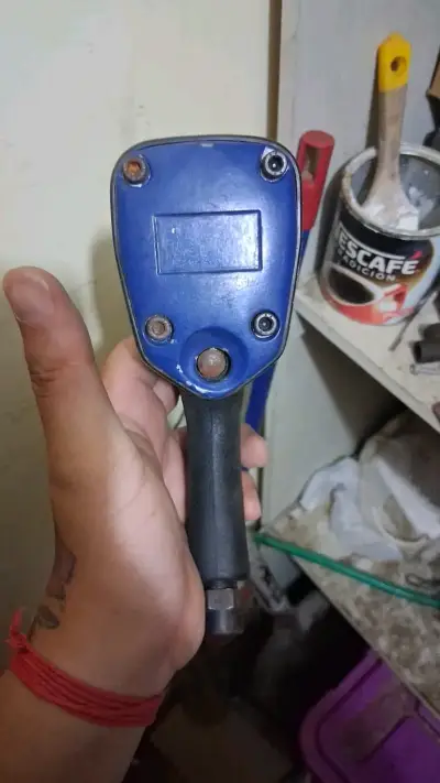 Pistola neumática azul - miniatura 3