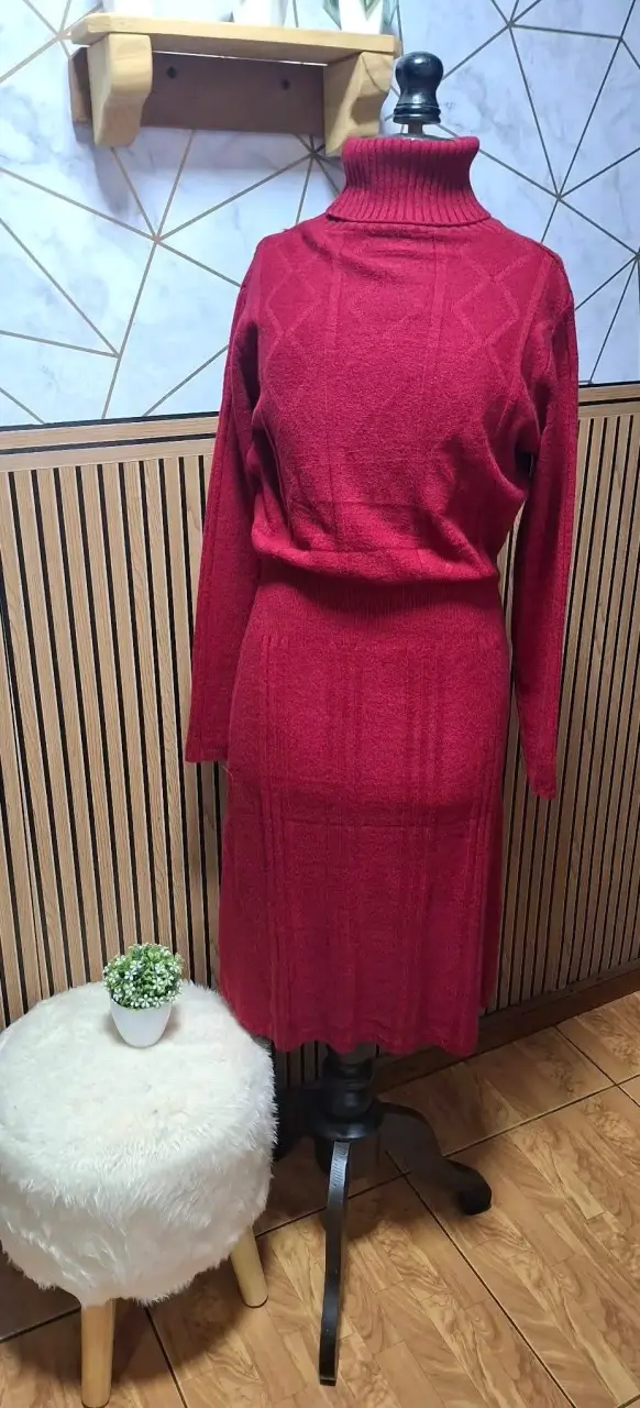 Vestidos ajustados negro y fucsia - 3