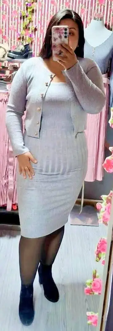Vestidos ajustados negro y fucsia - 5