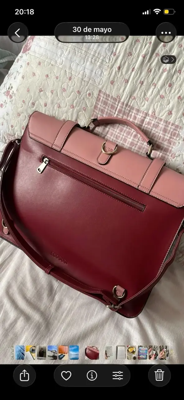 Mochila/Maletín Ecosusi Vintage para Notebook 15” - 2